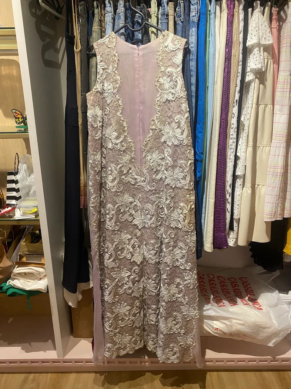 Vestido de renda de festa  - Foto 5