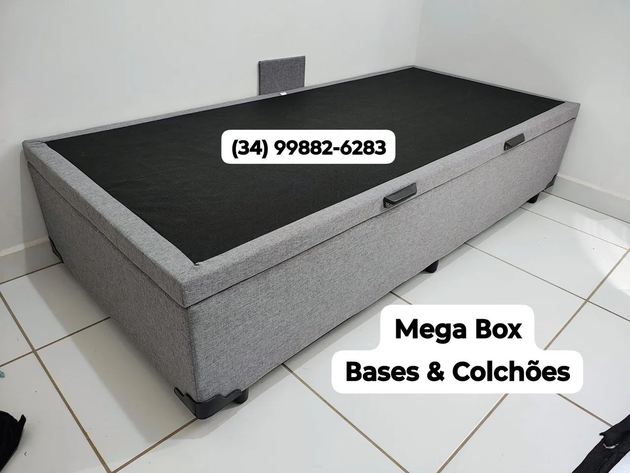 Box Baú Solteiro Blindado Novo com Entrega Grátis  - Foto 2