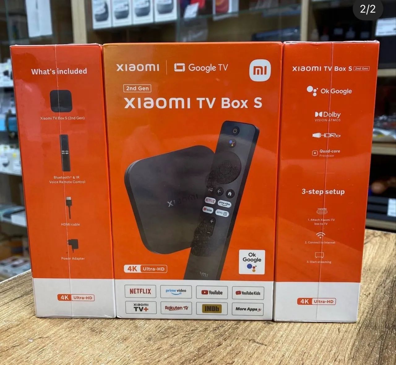 Mi Box S 2 Geração (o mais potente da Xiaomi) - (Original e Lacrado) - Foto 2