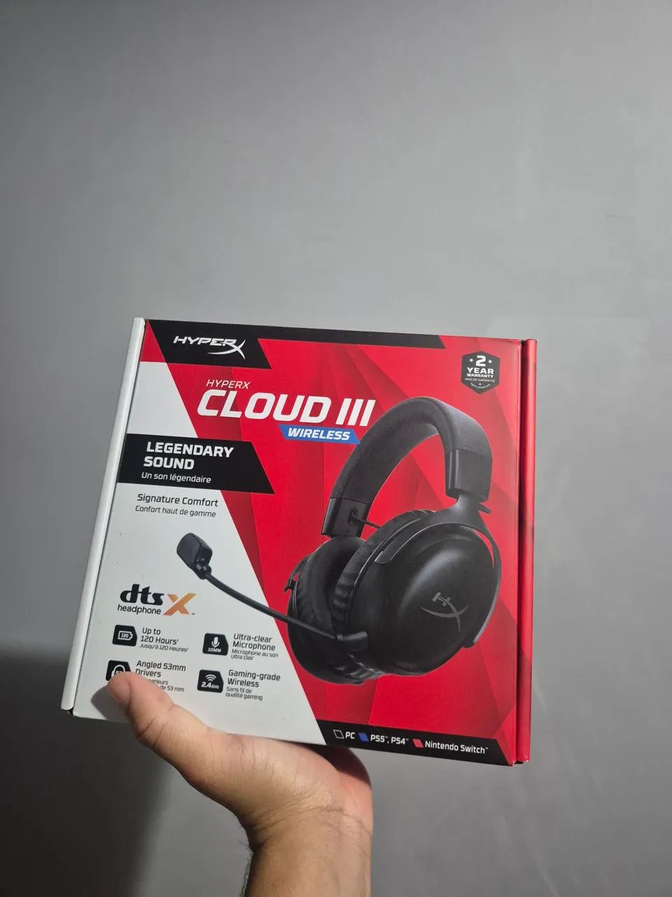 HyperX Cloud Core 3 Wireless Gaming Headset423878003115970560