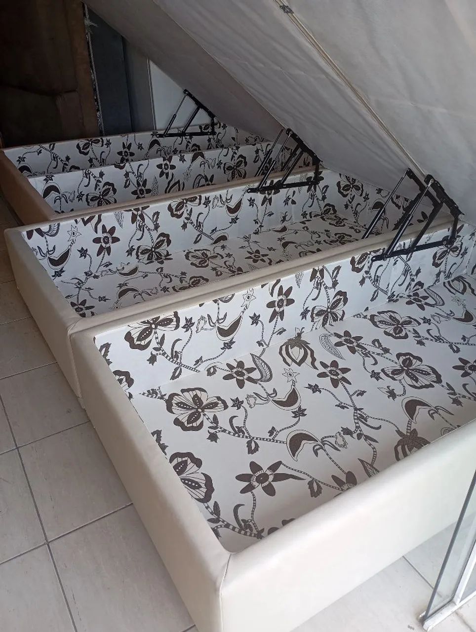 Cabeceira com base Box baú  - Foto 4