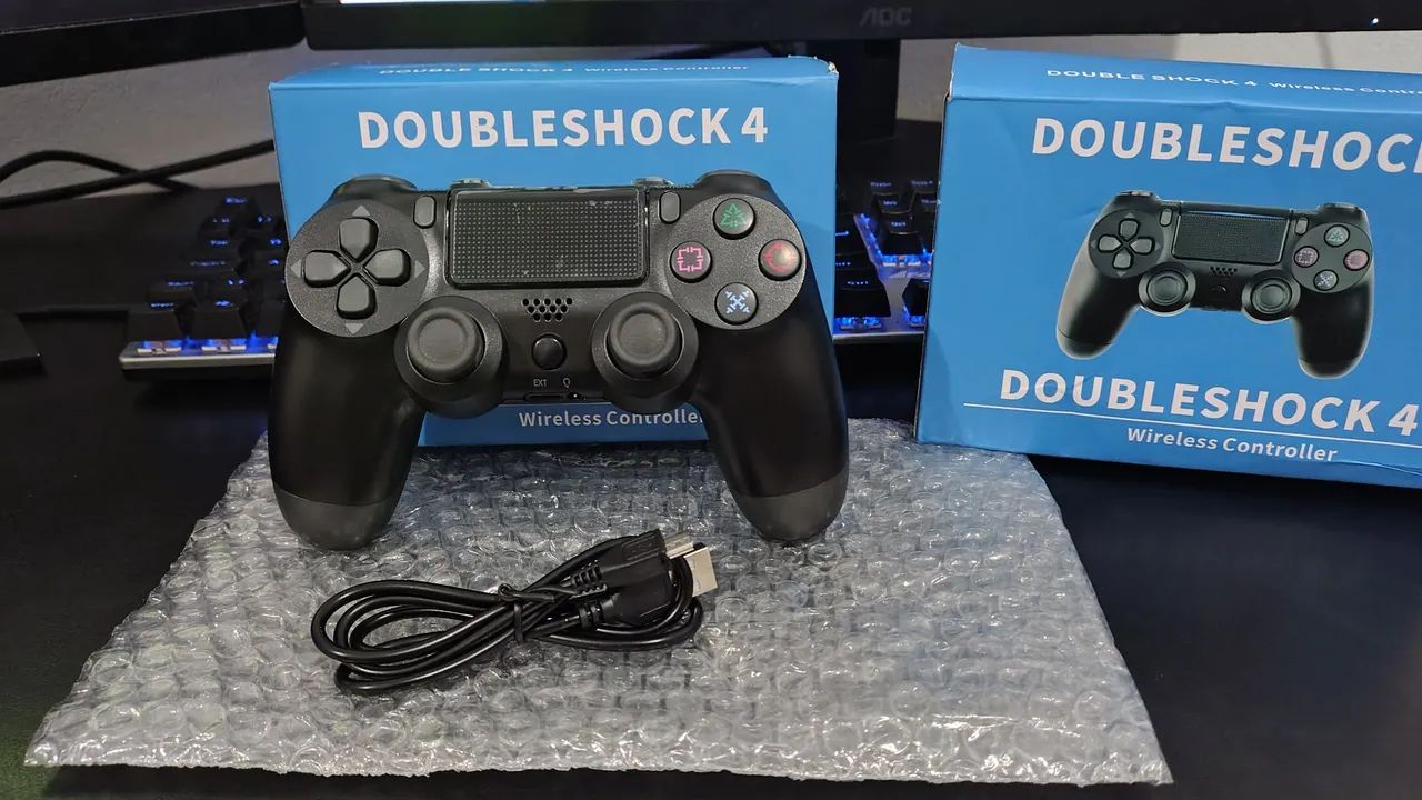 Controle PC/PS4 USB/Bluetooth