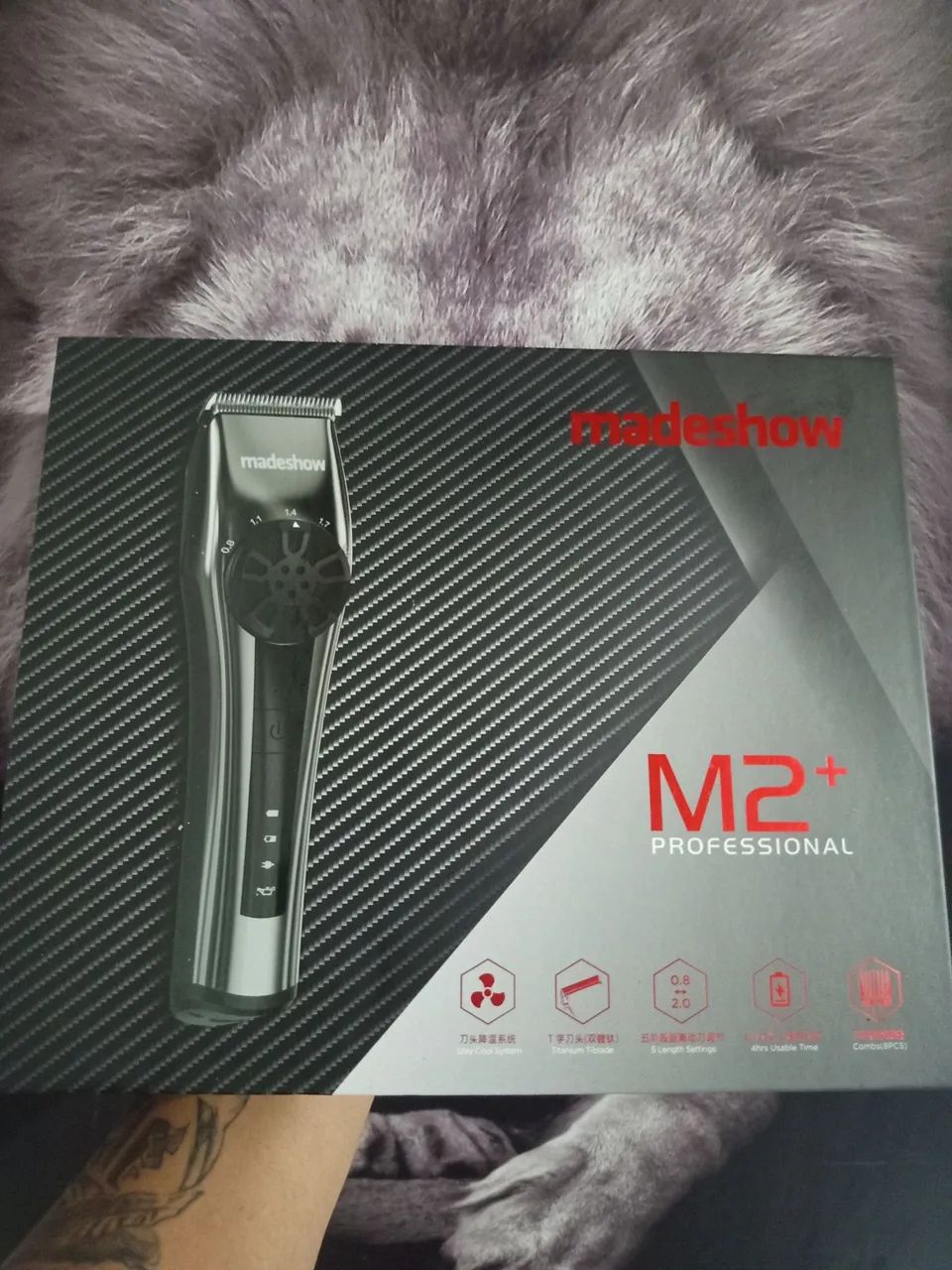 Máquina de corta cabelo Madeshow M2+ modelo Corte.