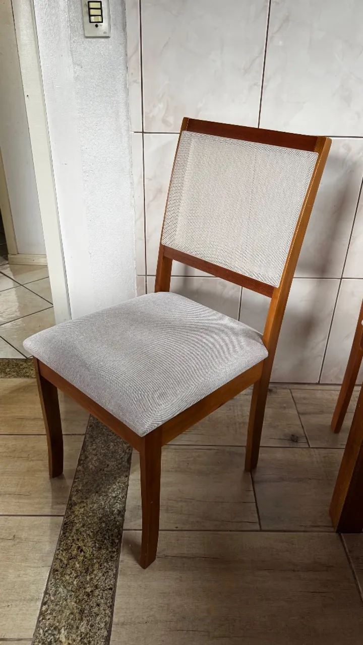 6 cadeiras para mesa de jantar