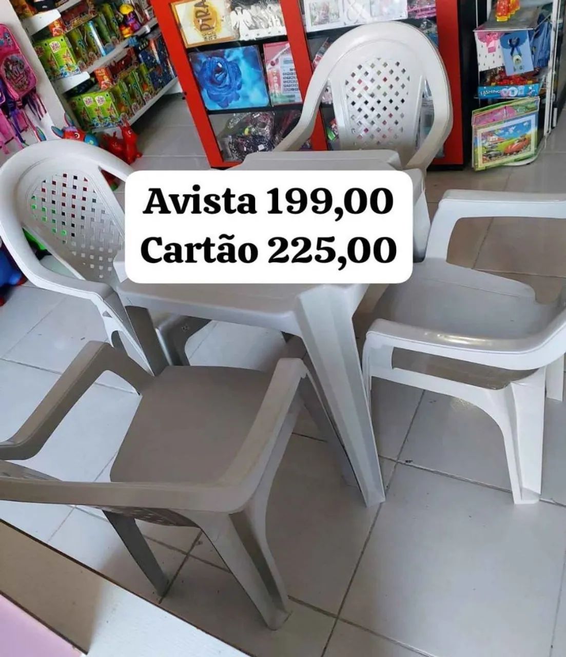 Conjunto plástico 