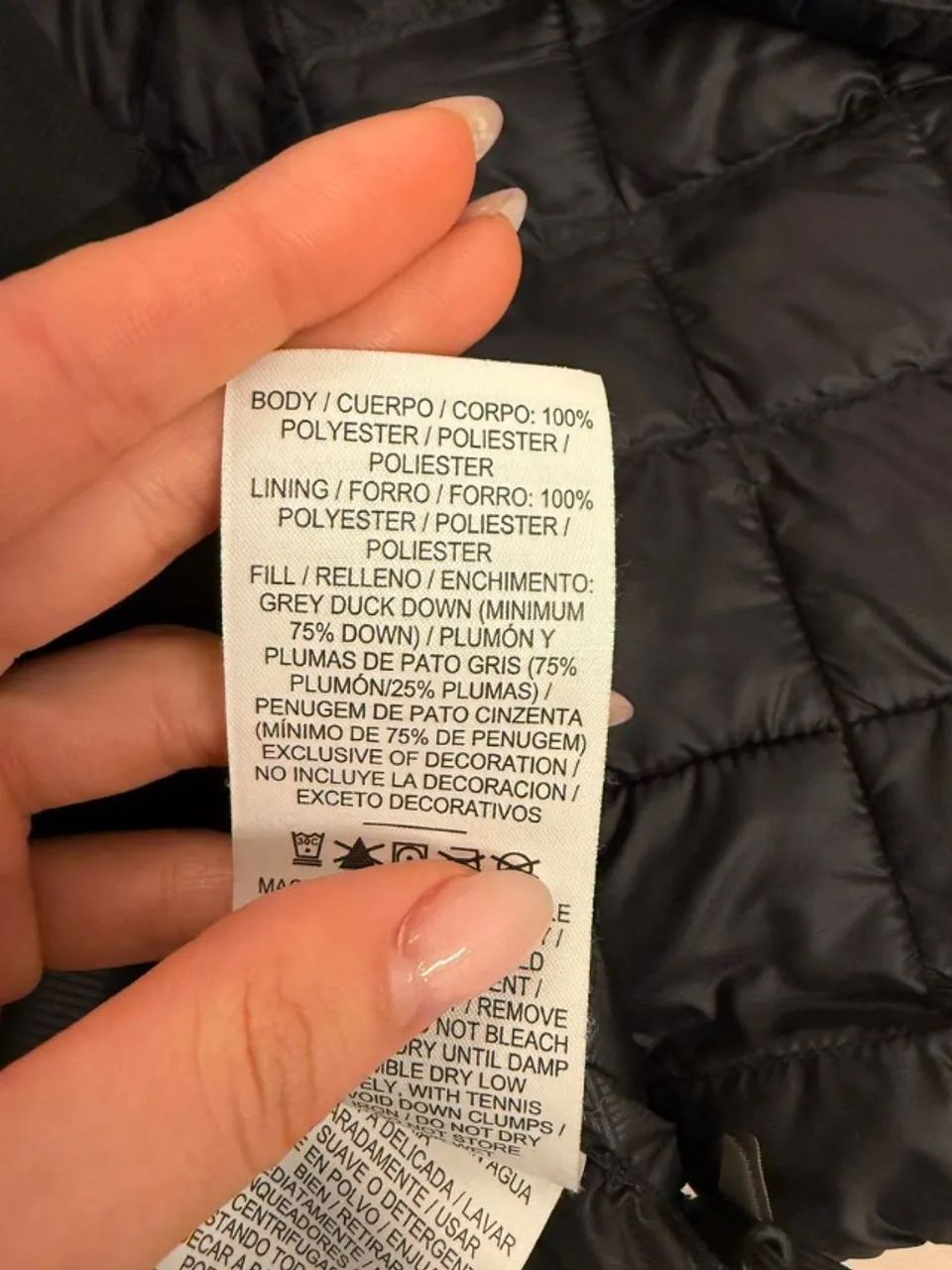 jaqueta nike puffer chumbo e cinza claro - Foto 4