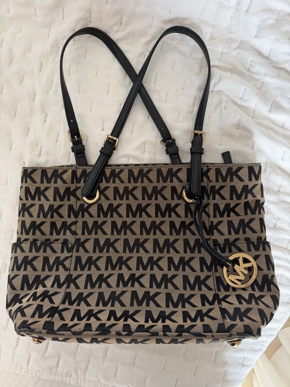 Bolsa Michael Kors Monograma Preta