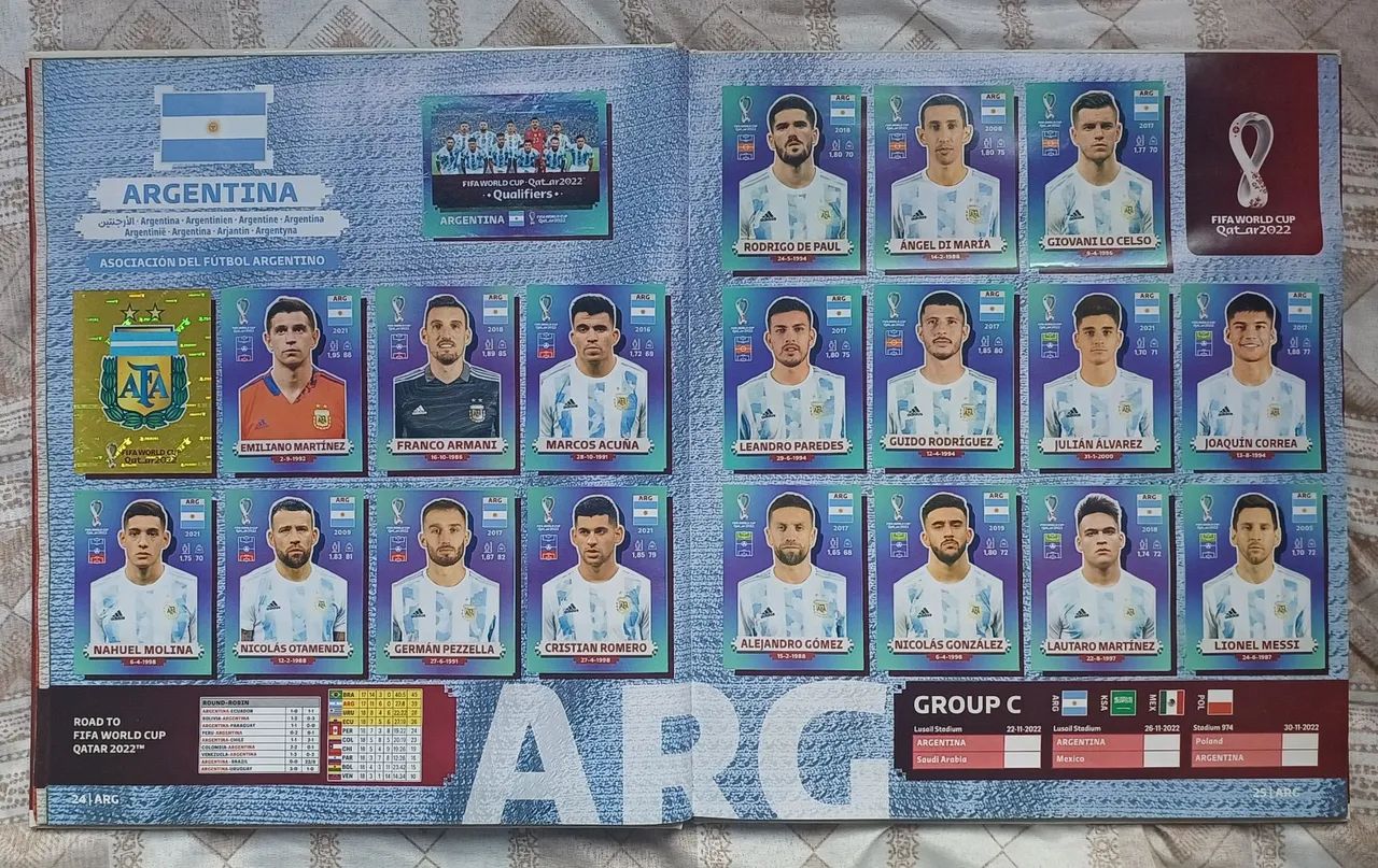Album completo da copa do mundo 2022  - Foto 5