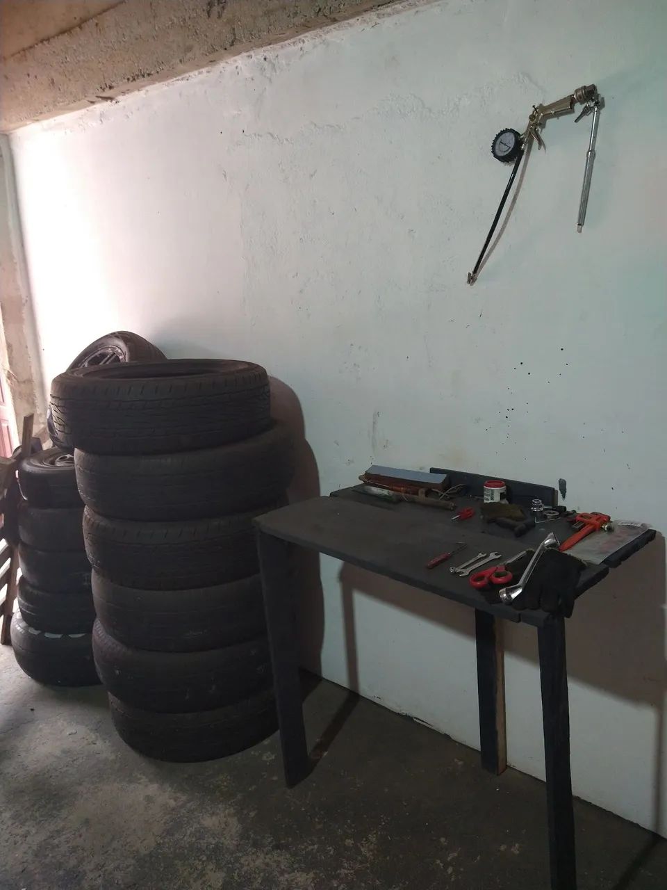 Ferramentas de borracharia completa