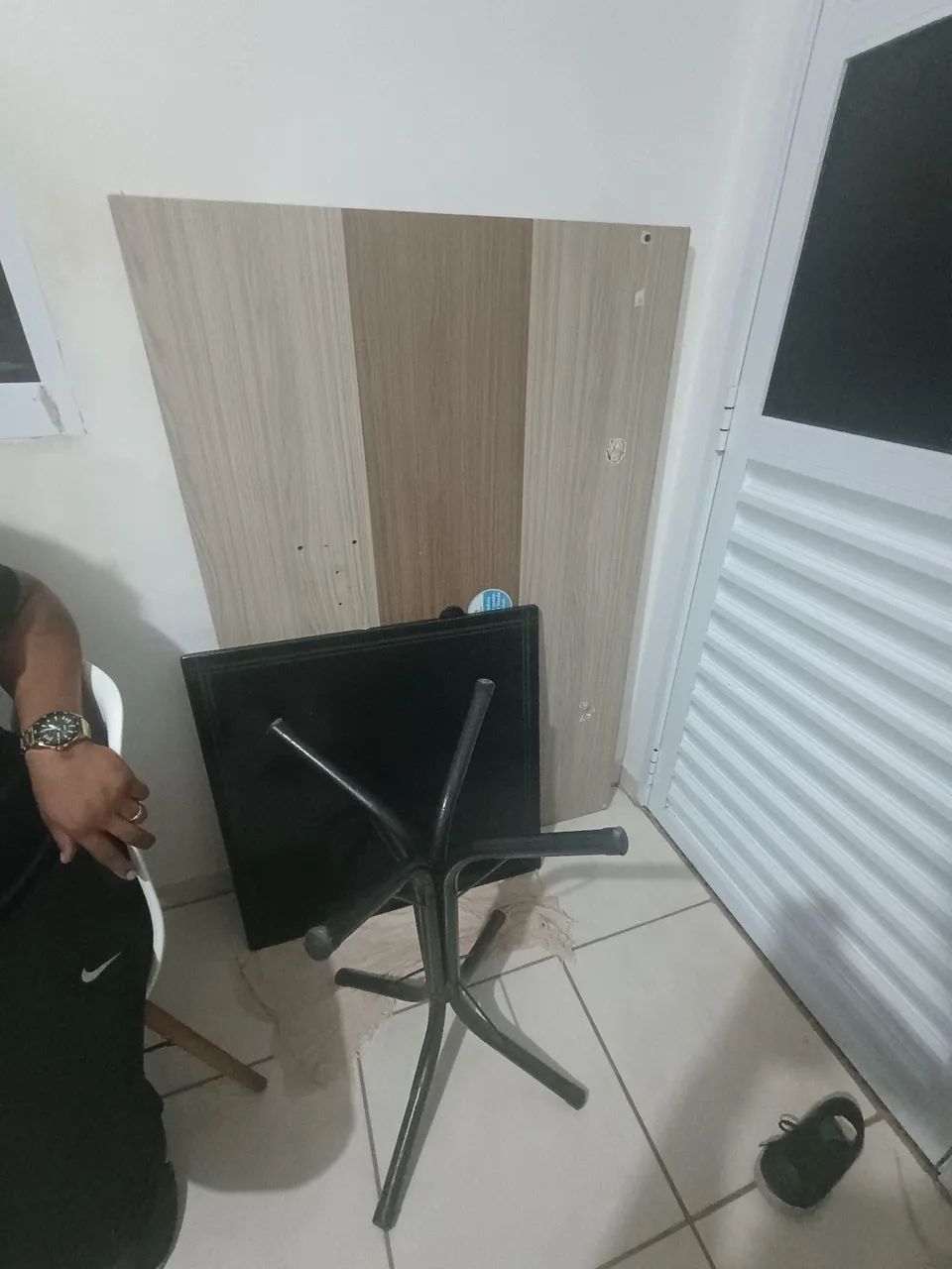 Mesa de mármore e painel de 43 polegadas - Foto 3