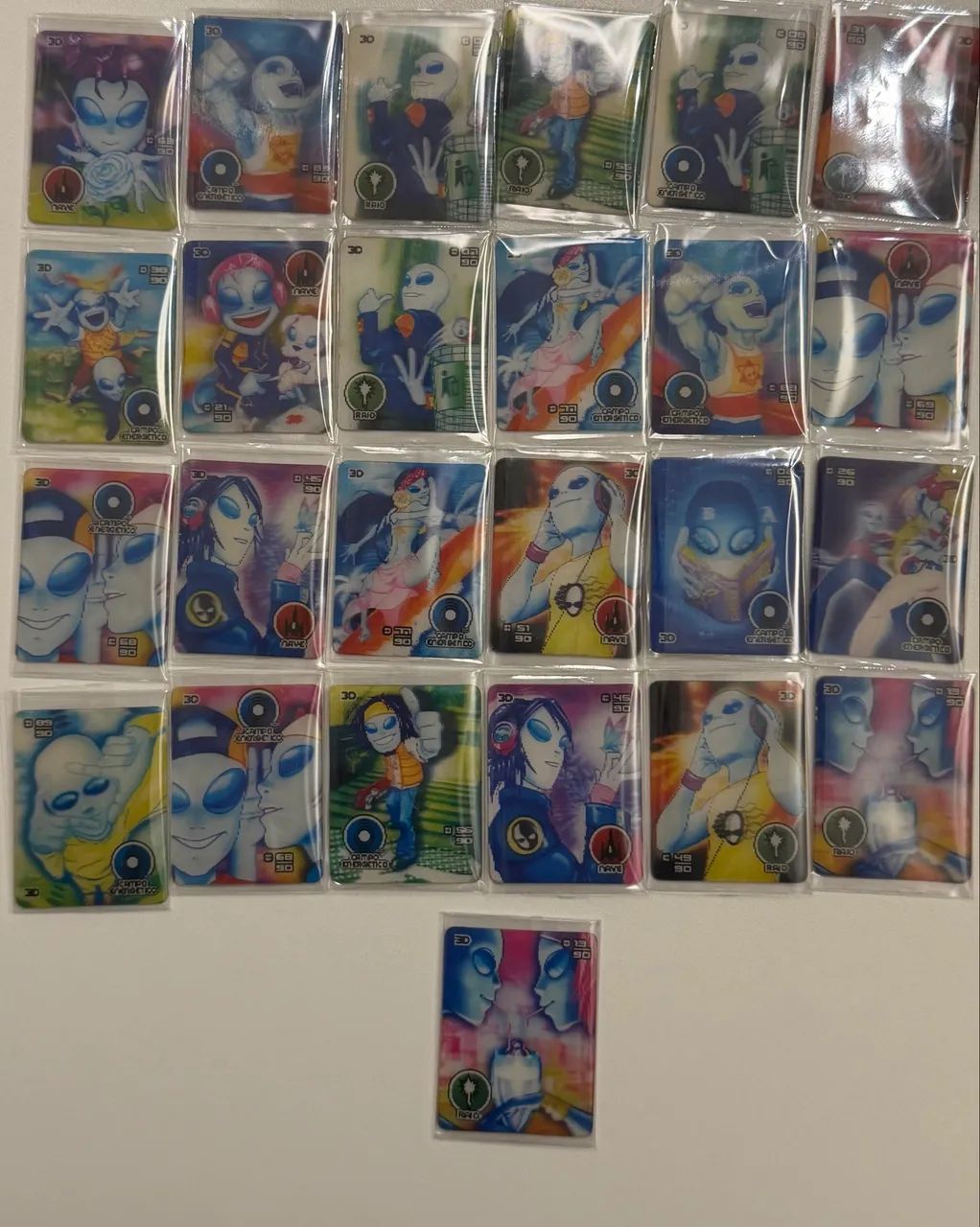 Lote de cards Alien- Elma Chips - Foto 3