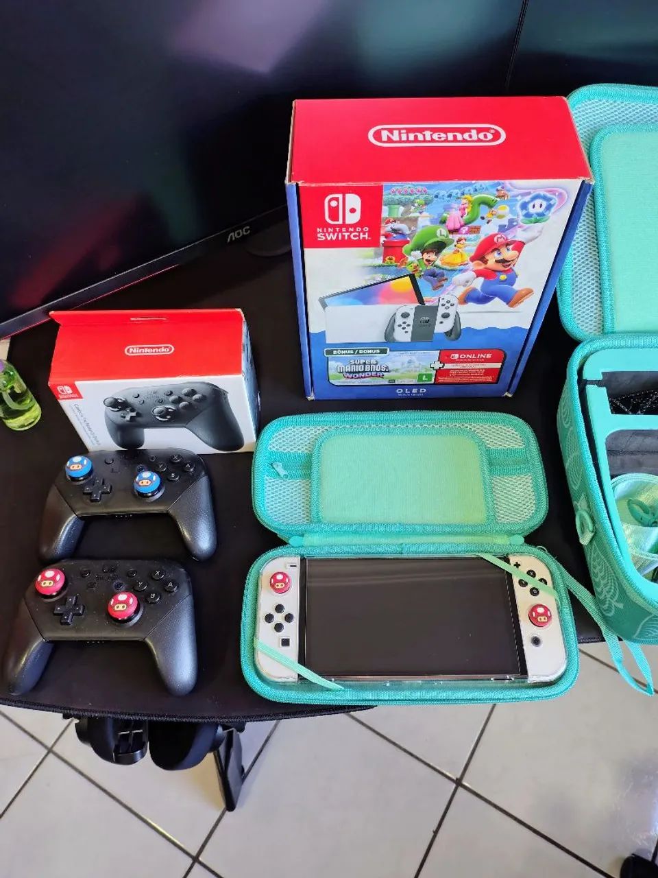Nintendo Switch OLED Desbloqueado  - Foto 3