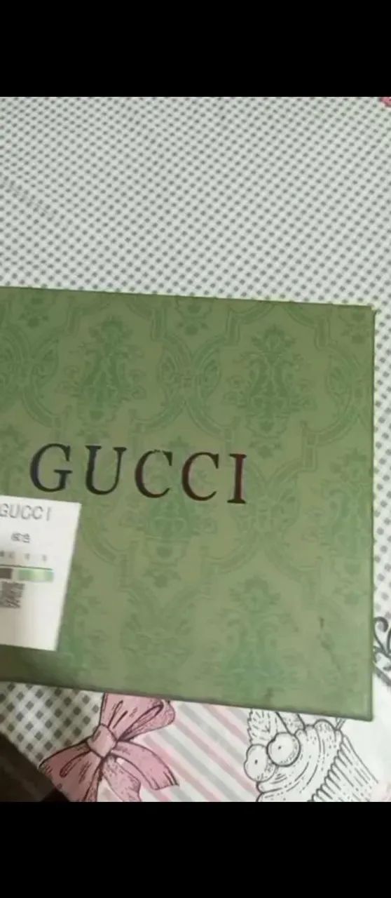 Bolsa primeira linha Gucci com caixa 
