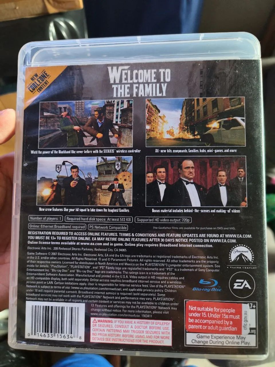 the godfather ps3 (americano) - Jogos de Vídeo Game - Bela Vista