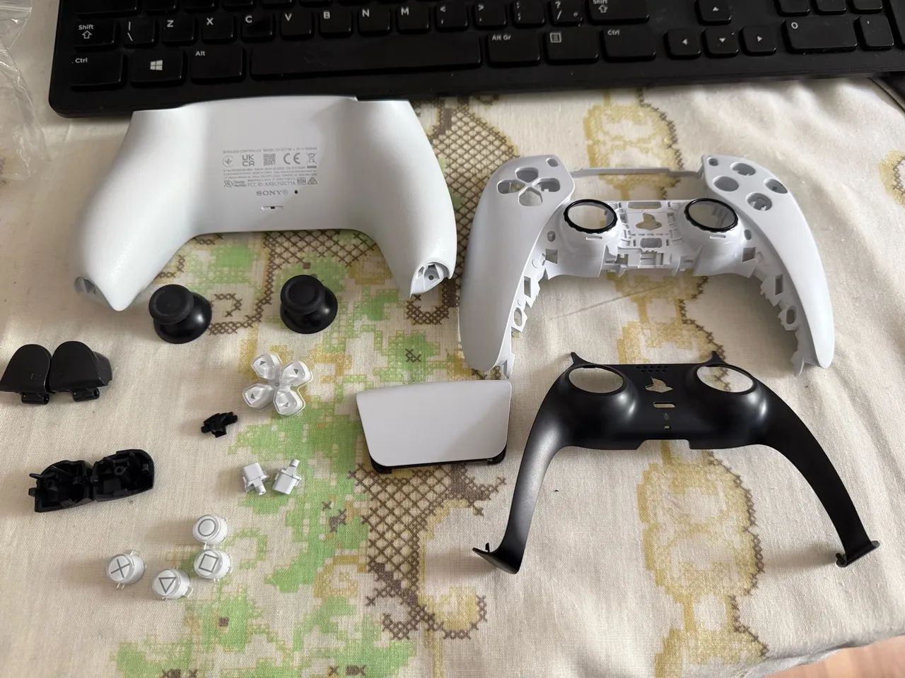 Peças dualsense branco