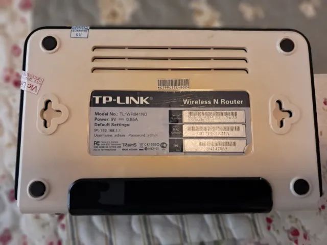 Roteador Tp-link TL-wr841nd N 300mbps - Foto 3