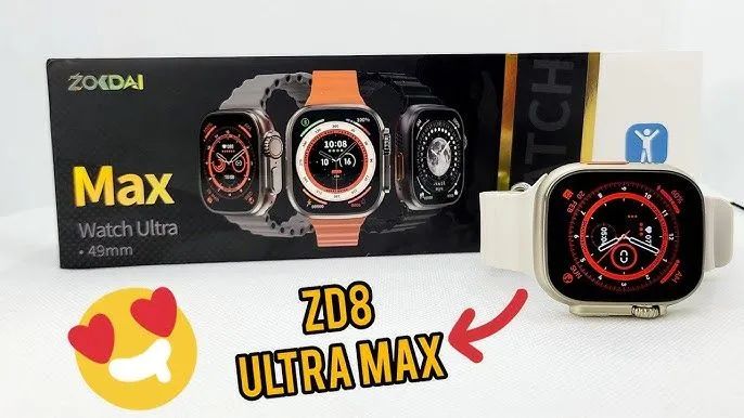 Relogio smartwatch ultra branco - Foto 4