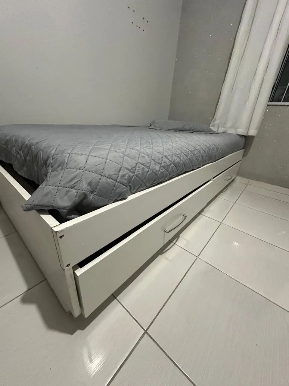DOAÇÃO: cama + colchão  - Foto 2