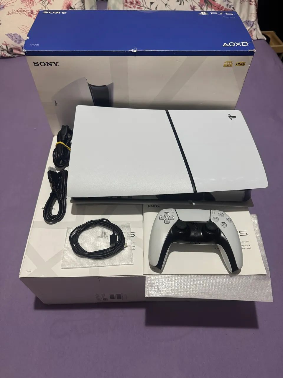Ps5 slim com leitor desbloqueado  - Foto 3