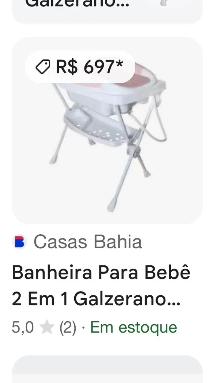 Banheira para bebê 2 em 1 Galzerano - Foto 3