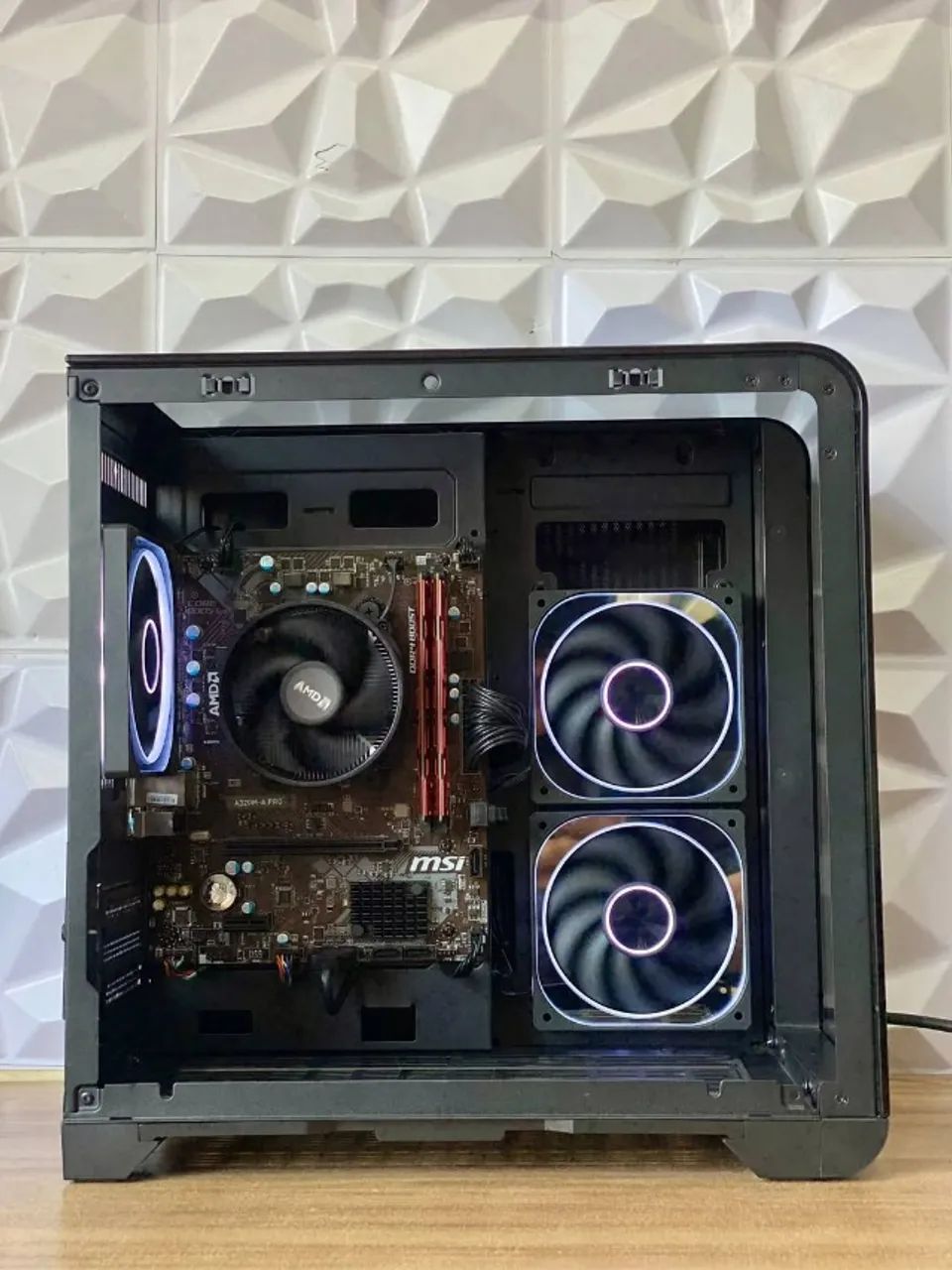 PC GAMER RYZEN 5 5600GT/ 20GB DDR4/ A320M MSI - Foto 4