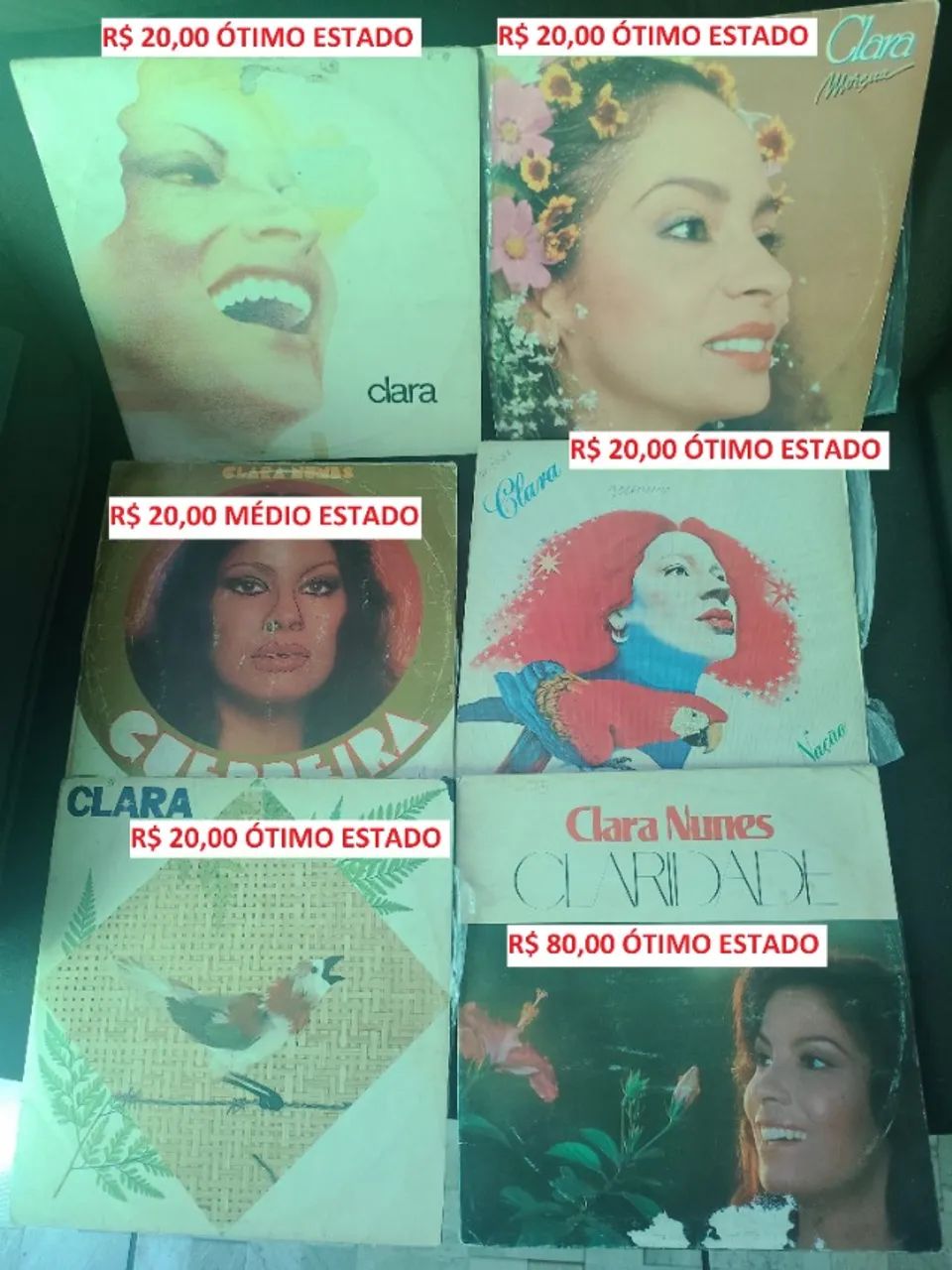 DISCO DE VINIL - LP - CLARA NUNES