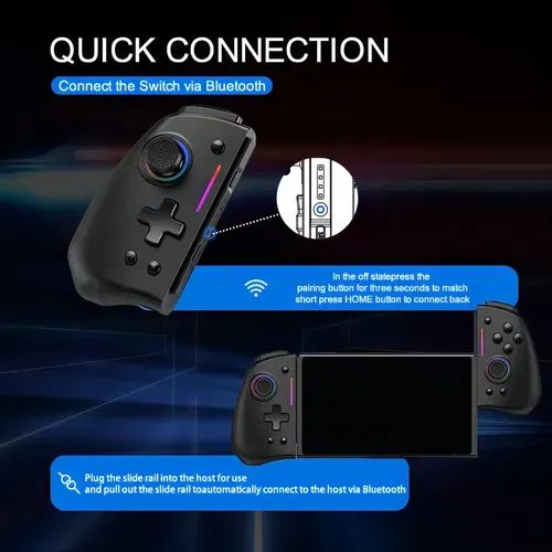 CONTROLE GAMEPAD KS42 PARA NINTENDO SWITCH LITE E OLED - Foto 5