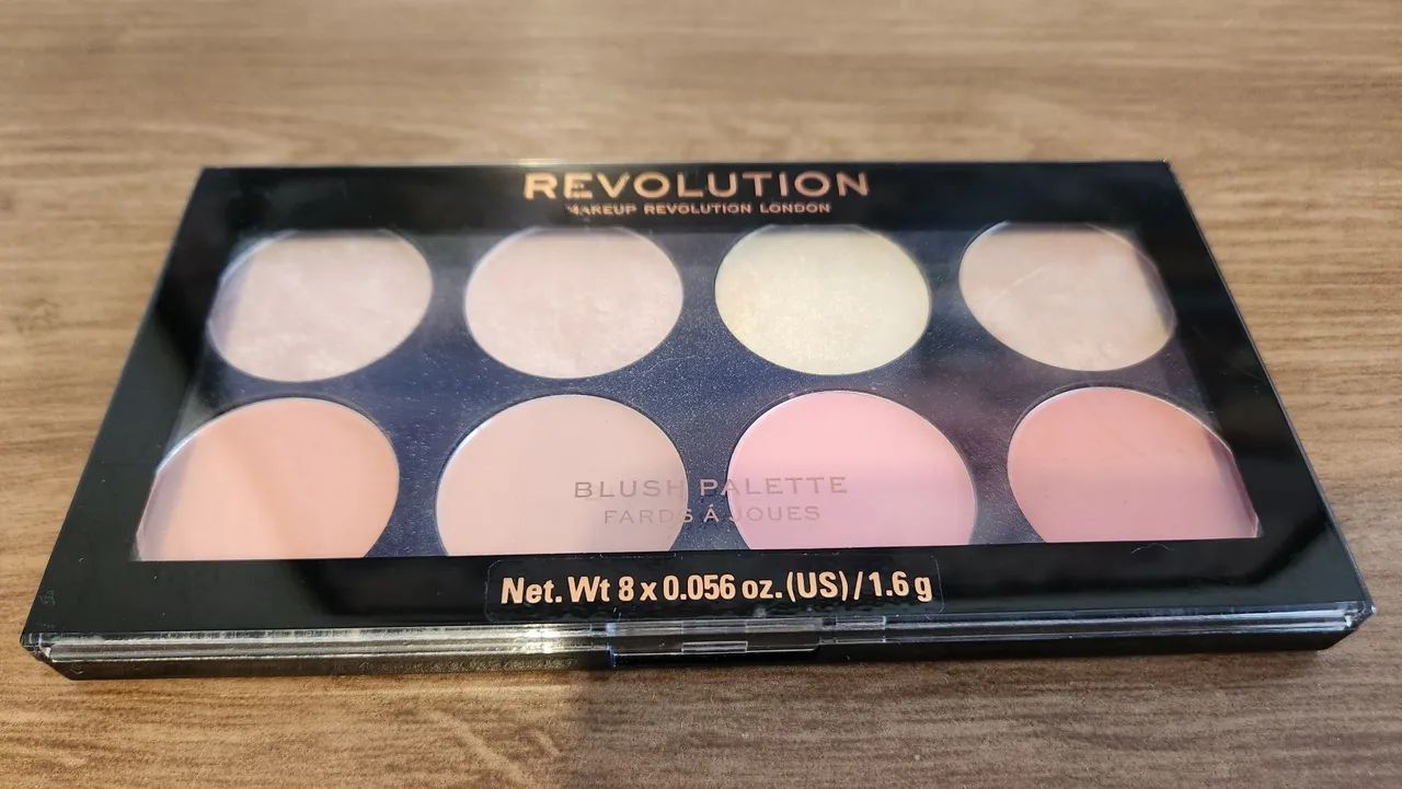 Maquiagem paleta de blush