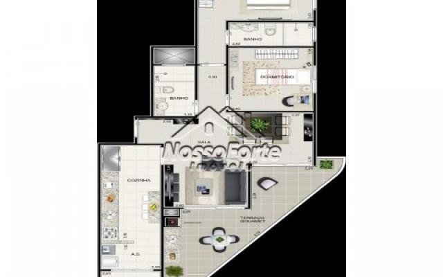 Lançamento Apartamento na Vila Caiçara em Praia Grande - Foto 3