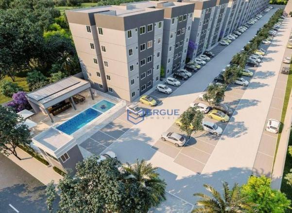 Apartamento com 2 dormitórios à venda, 47 m² por r$ 130.990 - centro - caucaia/ce - Foto 5