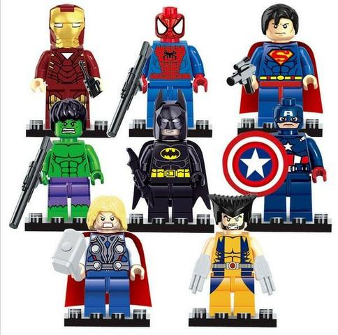 Minifiguras - Os vingadores
