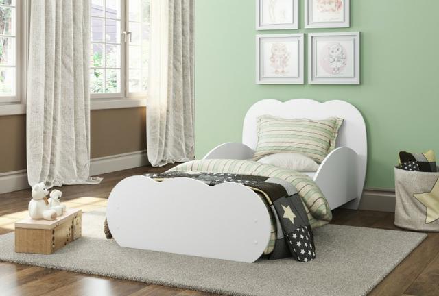Mini cama branca. 006
