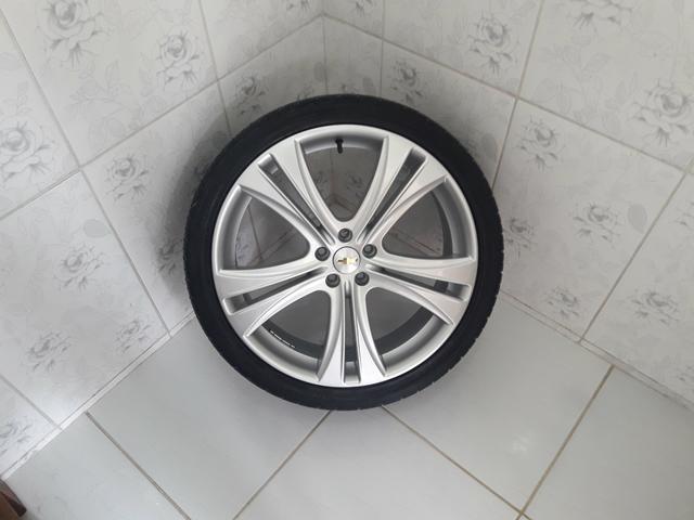 Rodas aro 20 com pneus + molas esportivas do Cruze
