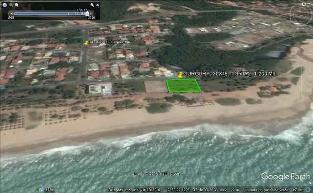 Terreno à beira mar 45x30 em guaxuma - Foto 3
