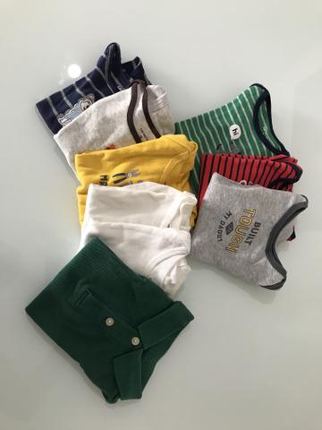 Lote 9 bodies Carters - 9 meses
