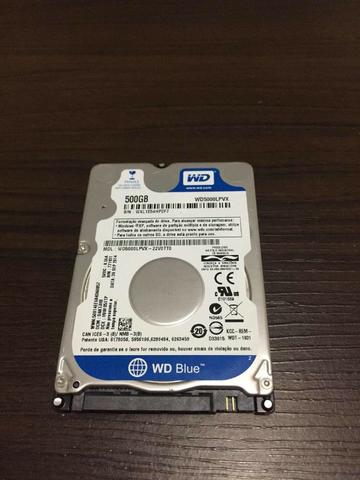 Hd Notebook WD Blue 500gb