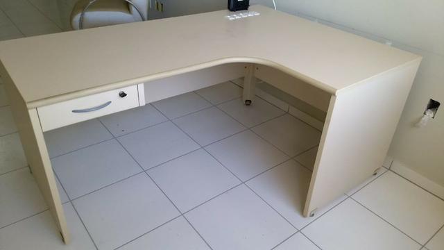 Mesa de escritório e arquivo para pastas suspensas - Foto 2