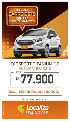 ECOSPORT 2018/2019 2.0 DIRECT FLEX TITANIUM AUTOMÁTICO - Foto 9