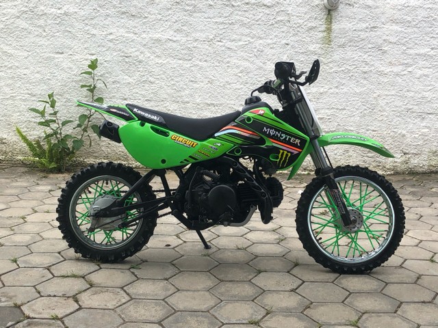 MOTO DE TRILHA MINIMOTO KAWASAKI