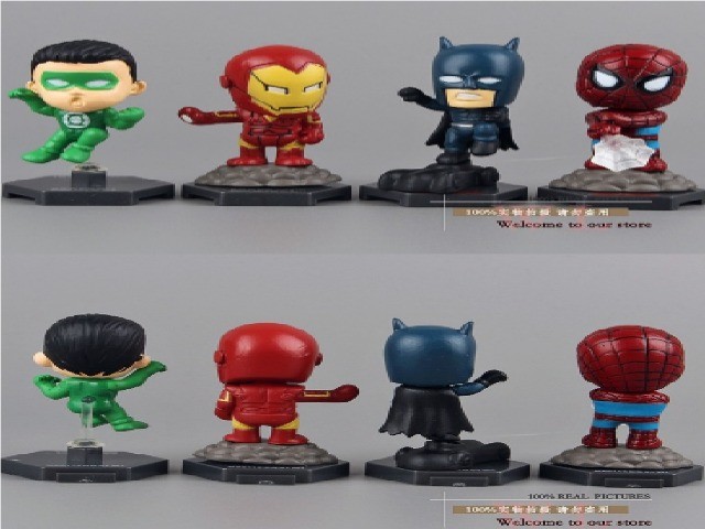 08 Miniaturas: Marvel / Vingadores / The Avengers / Liga da Justiça - Aceito Cartão - Foto 2