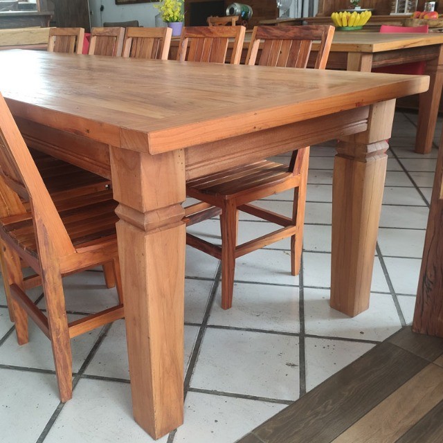 Mesa De Peroba Rosa 