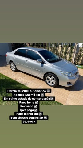 COROLA XEI 2010
