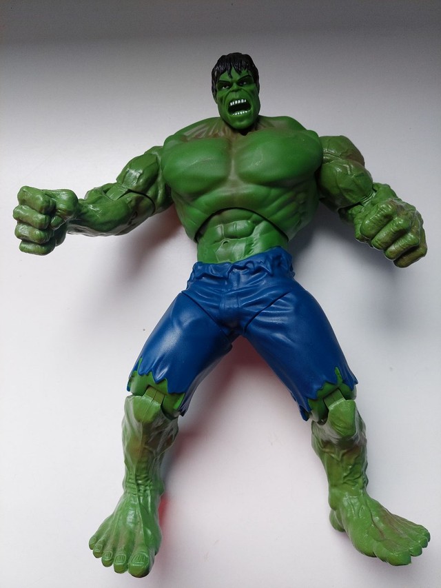 Boneco Action Figure Hulk Marvel 23 Cm Dts Filme Vingadores