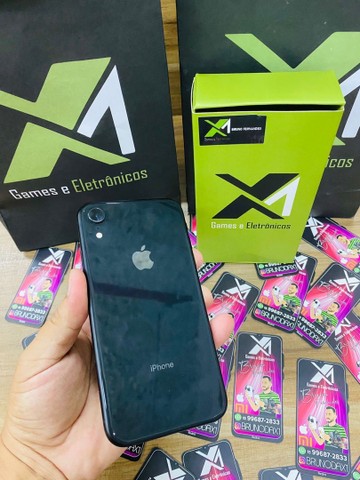 iPhone XR seminovo - parcelo em até 36x - bateria 100%
