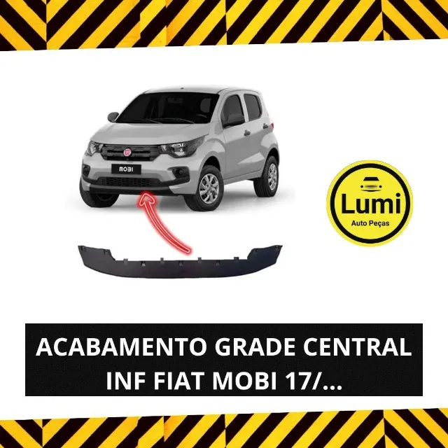 Acabamento Grade Central Mobi 17/.. - NOVO