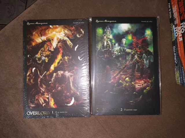 Mangá - Overlord Vol. 1 e 2 - Lacrados