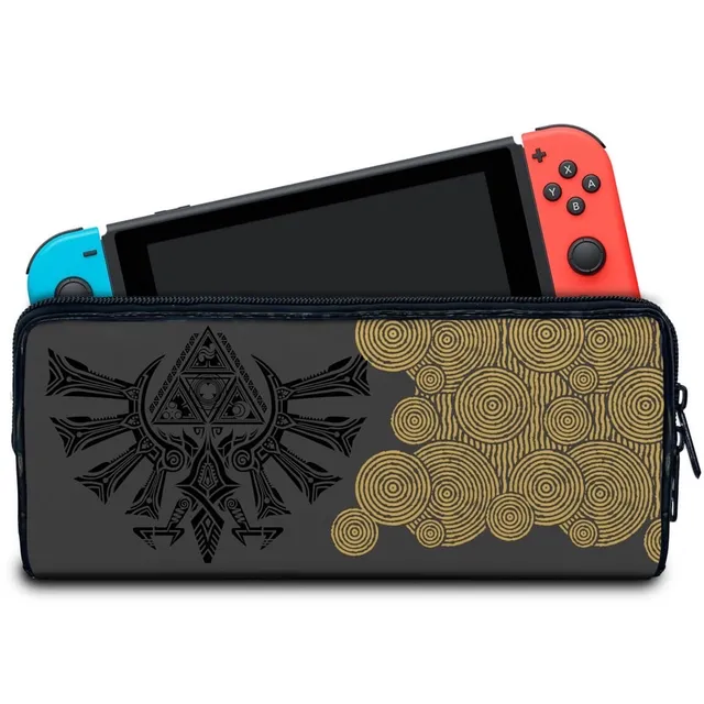 Nintendo Switch OLED 64GB The Legend of Zelda: Tears of the Kingdom Edition  cor verde e dourado e preto