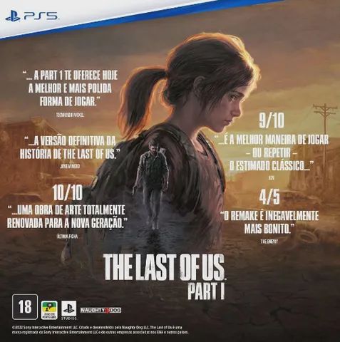 The Last of Us Part I - PS5 Mídia Física