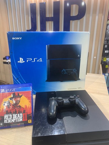 Console PlayStation 4 Slim Sony Com Jogo Red Dead Redemption 2