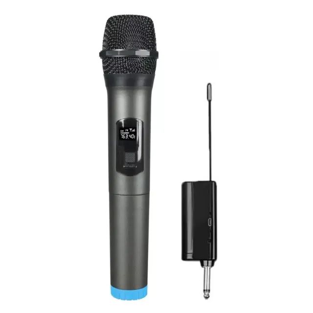 Microfone Sem fio Profissional com Frequência UHF Som Limpo 